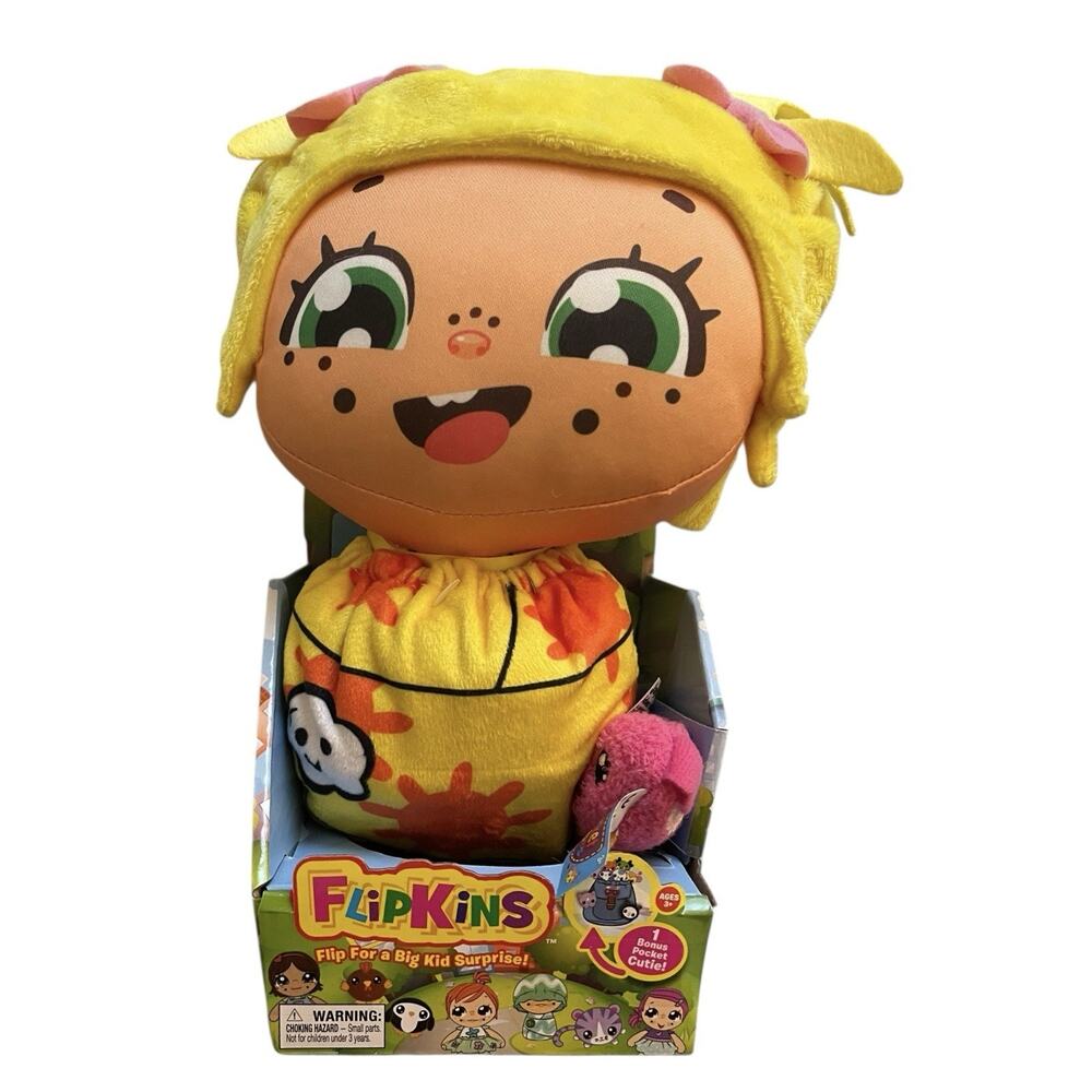 Flipkins Jessie By Jay@Play Plush Doll With Pocket Cutie and Certificate